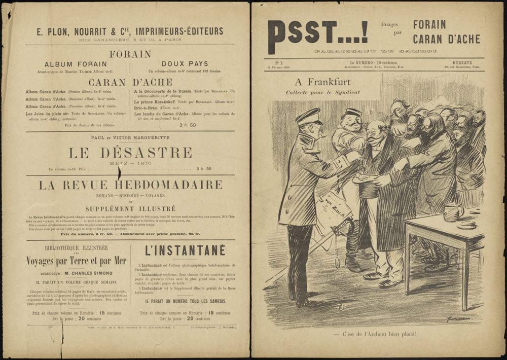 French Periodical "Psst...!," Issue No.2, February 1898